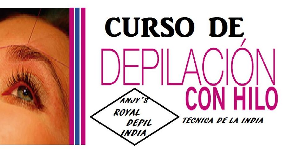 Curso de depilación con hilo