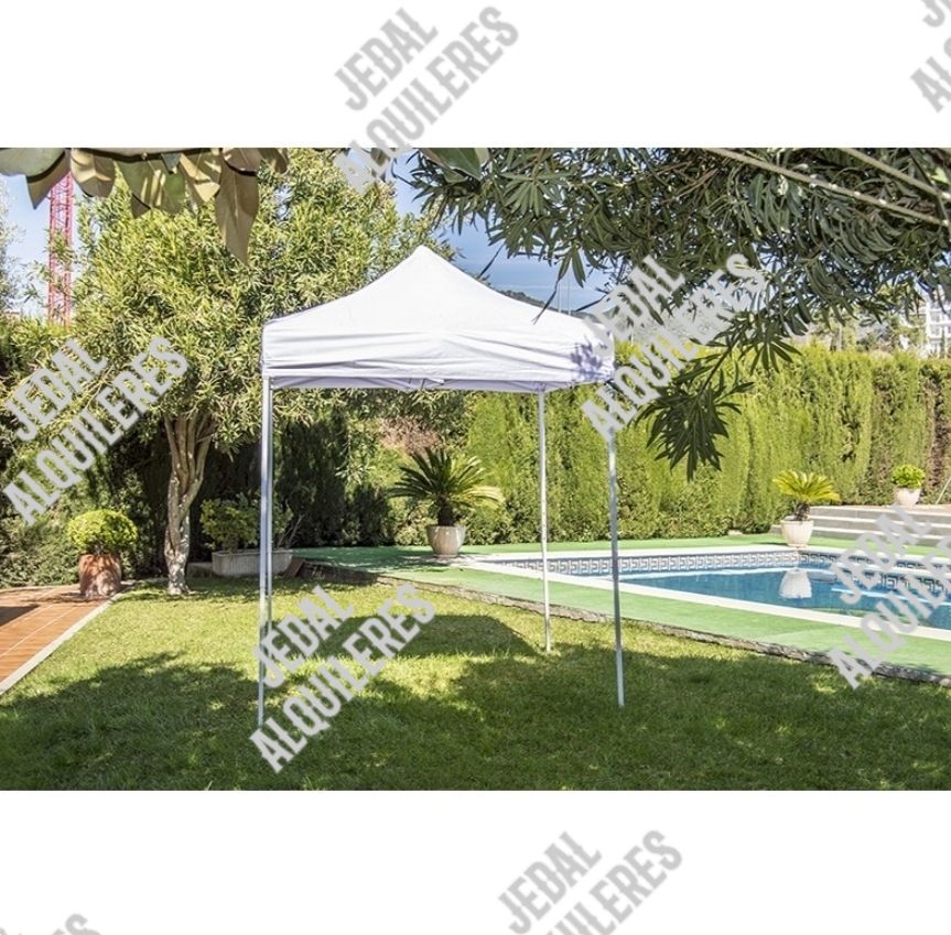 Carpa plegable 2X2 metros sin laterales