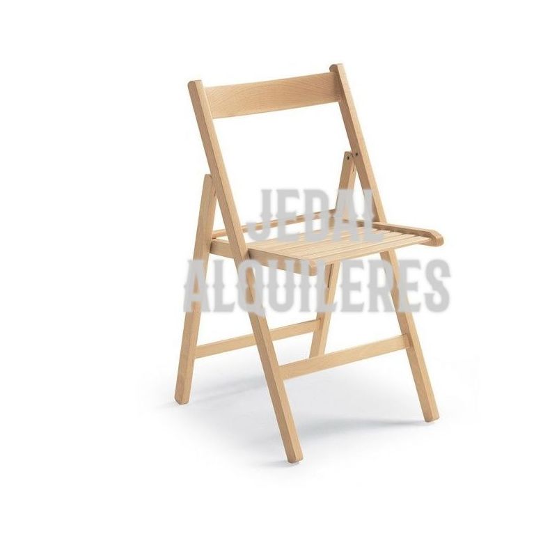 SILLA PLEGABLE MADERA