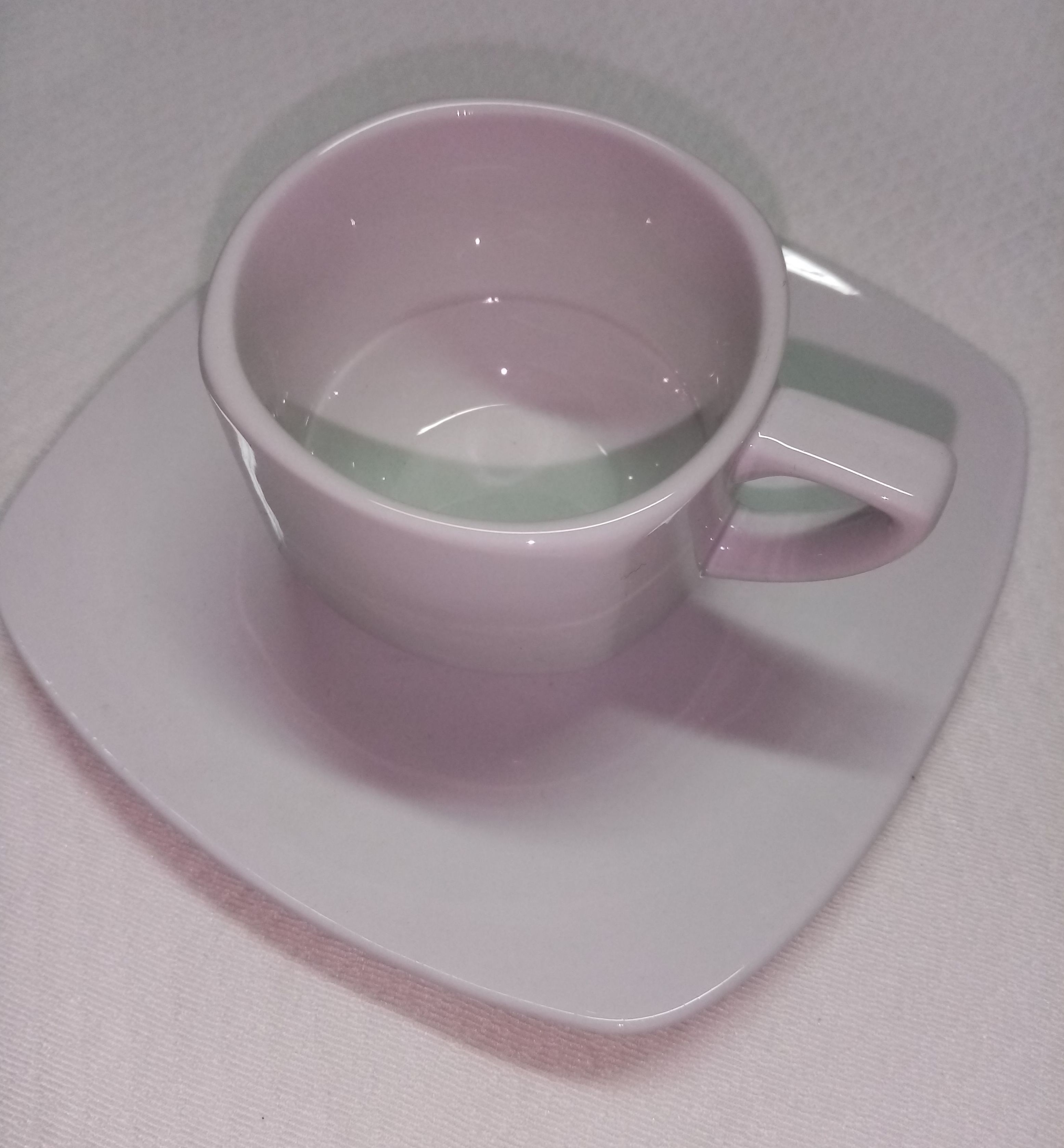 TAZA CAFÉ MOKA CON PLATO CUADRADO