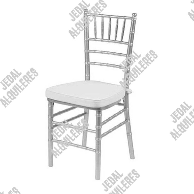 SILLA CHIAVARI PLATEADA