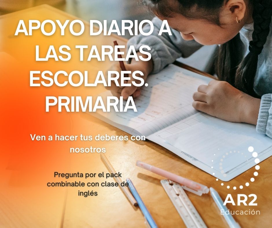 Apoyo a las tareas escolares para primaria.