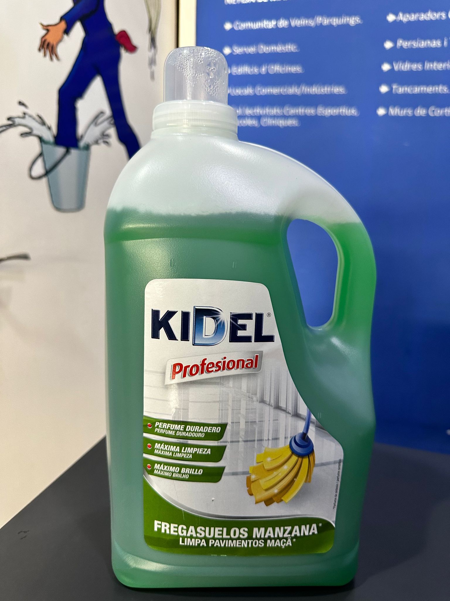 Fregasuelo Kidel manzana 5L