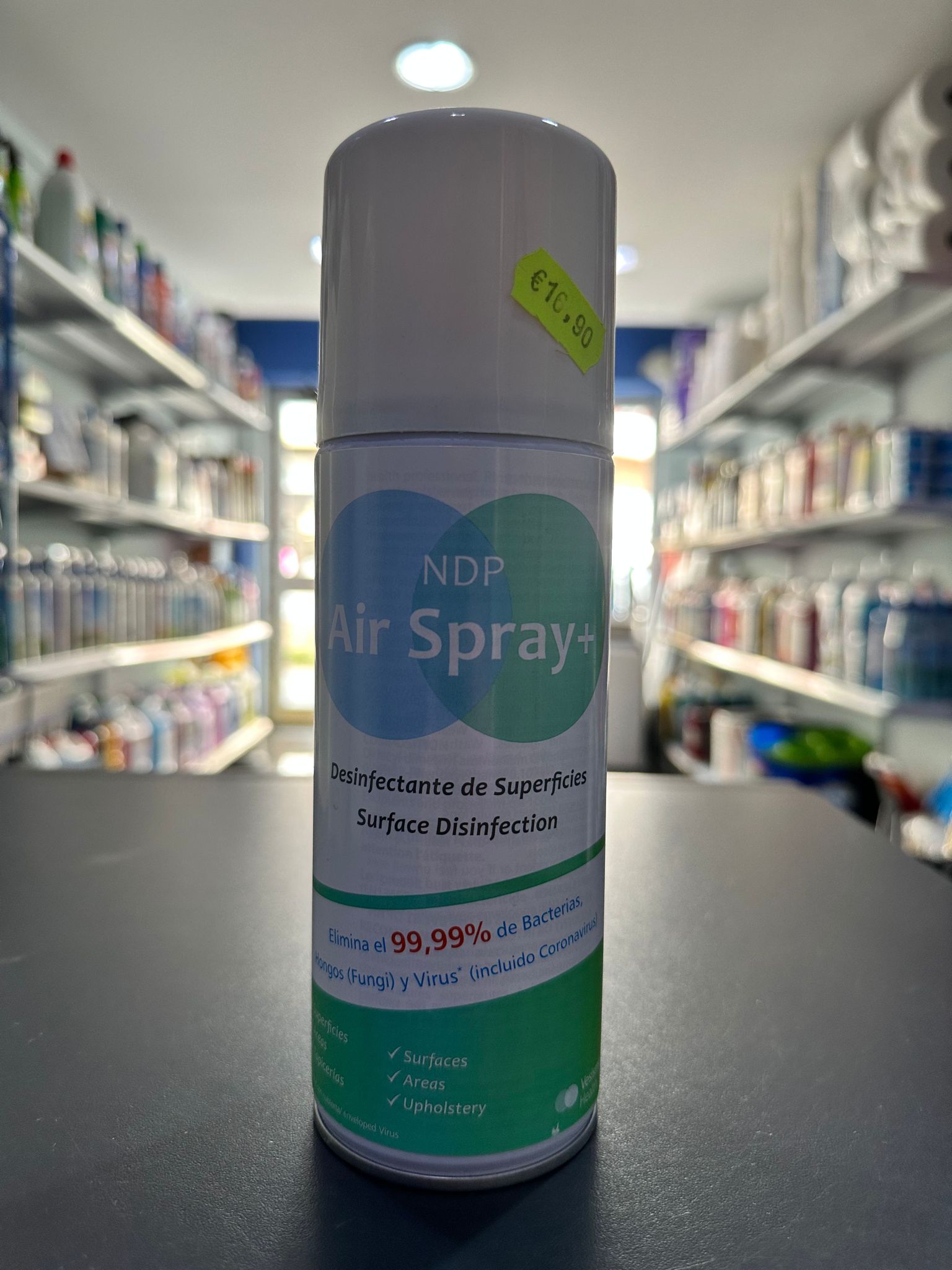 Air spray desinfectante de superficies 400ml