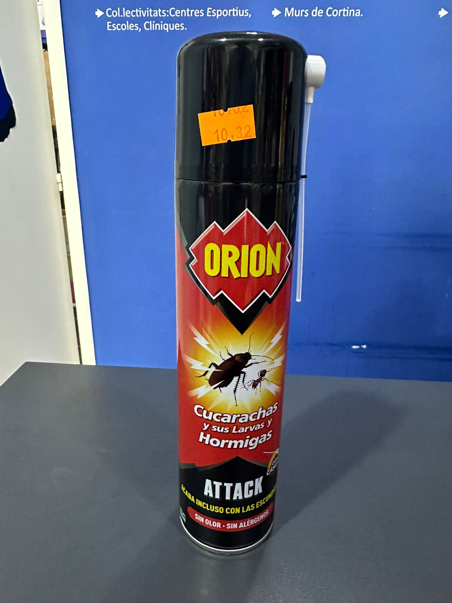 Orión cucarachas y sus larvas y hormigas. 400ml