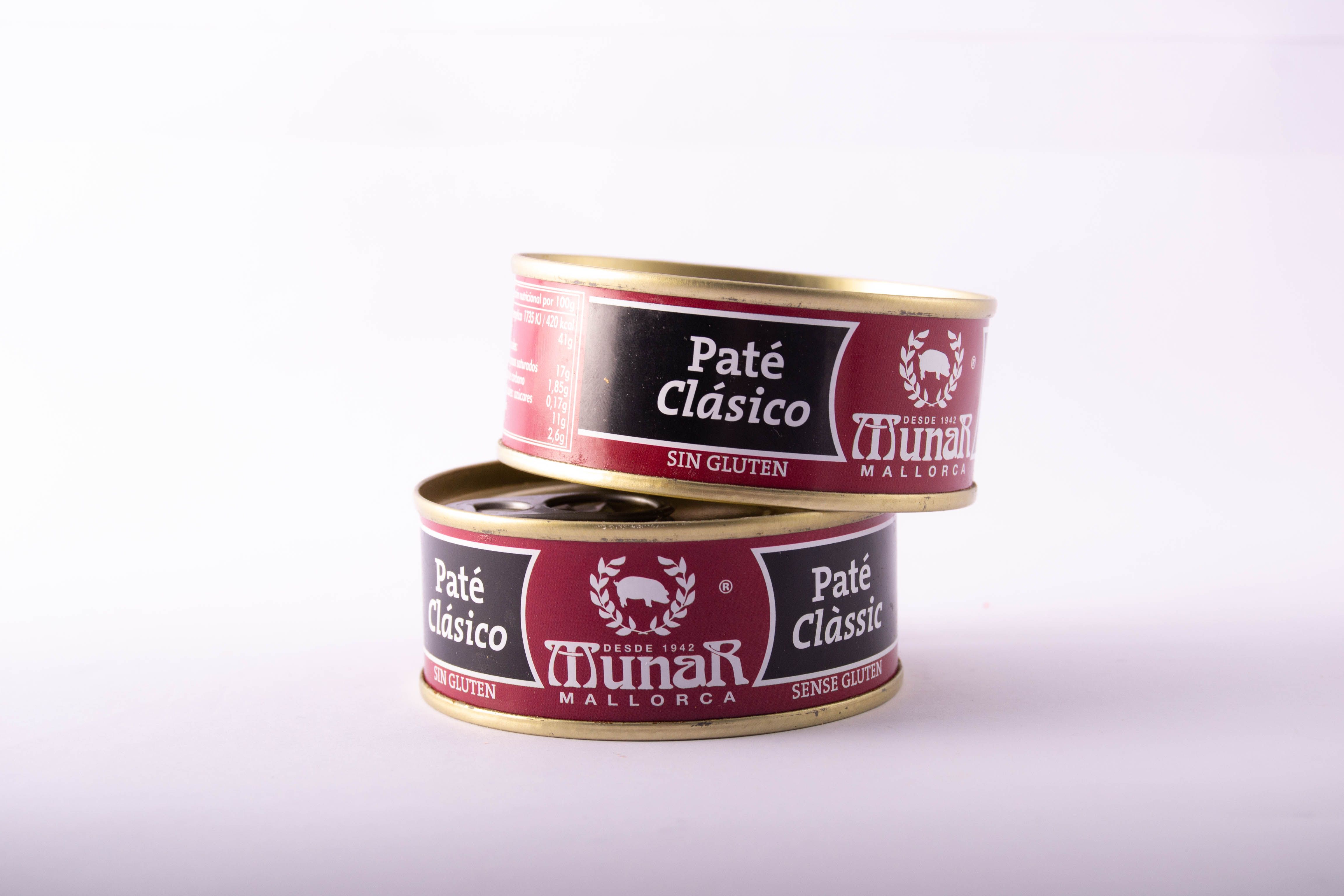 PATÉ MUNAR PATÉ DE HIGADO DE CERDO  CLASSIC 95g