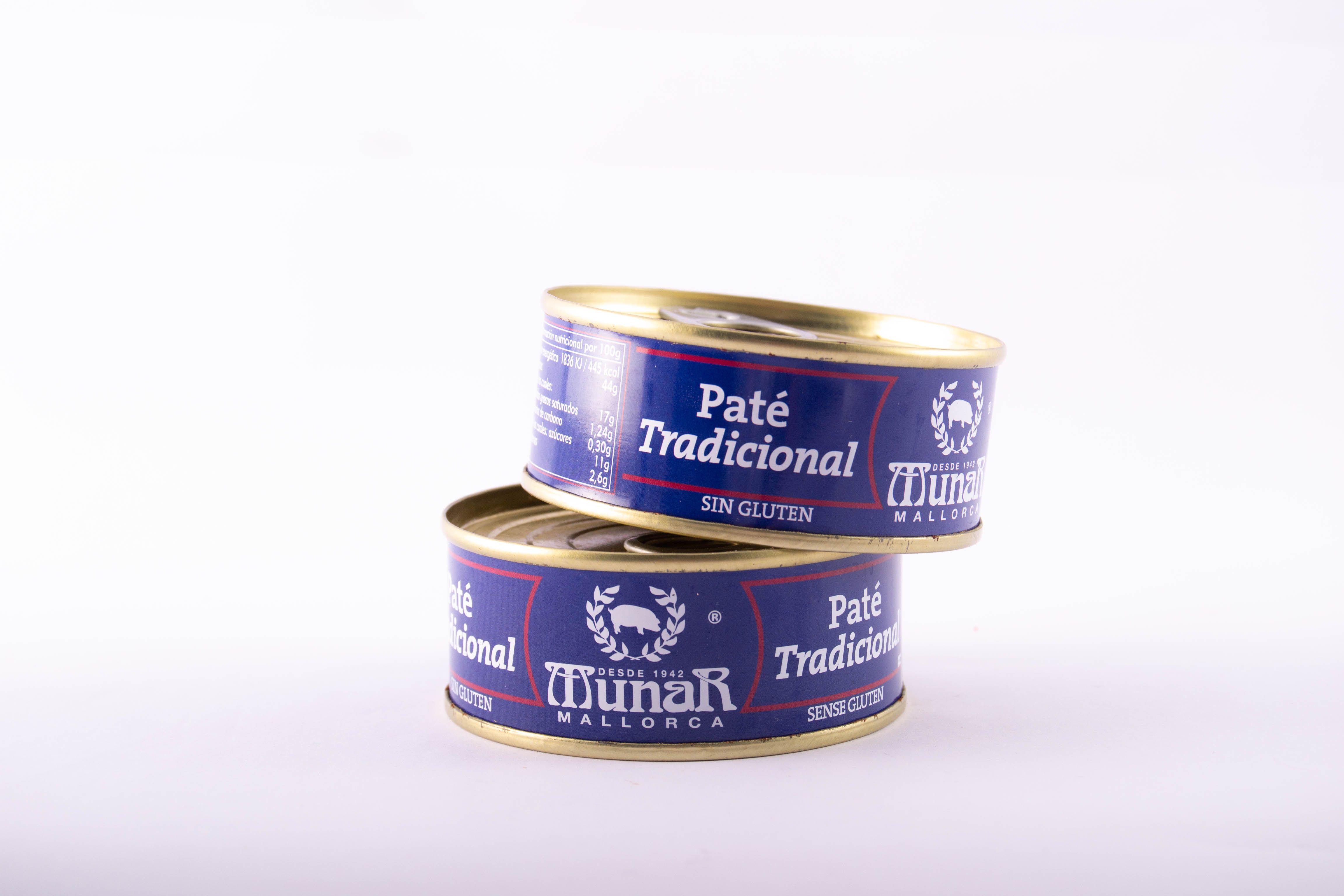 PATÉ MUNAR PATÉ DE HIGADO DE CERDO TRADICIONAL 95g