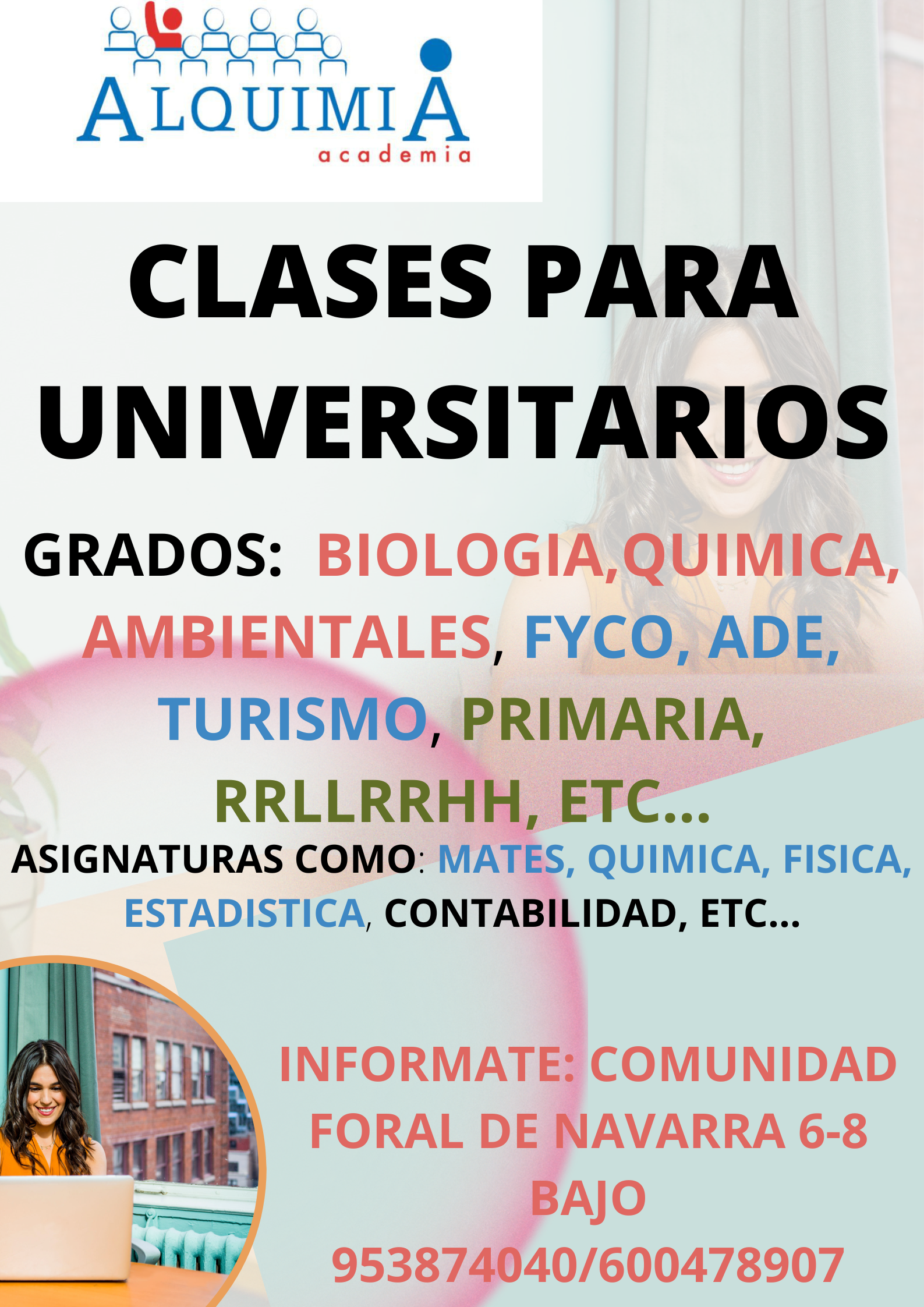 CLASES APOYO PARA UNIVERSITARIOS