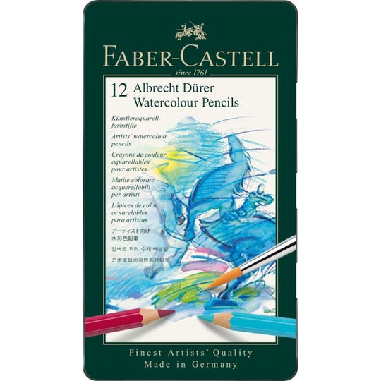 CAJA 24 LAPICES ACUARELABLES FABER CASTELL