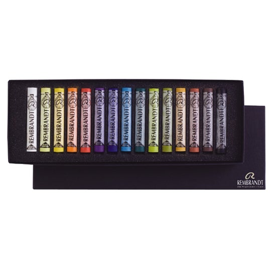 Caja 15 colores pastel Rembrandt