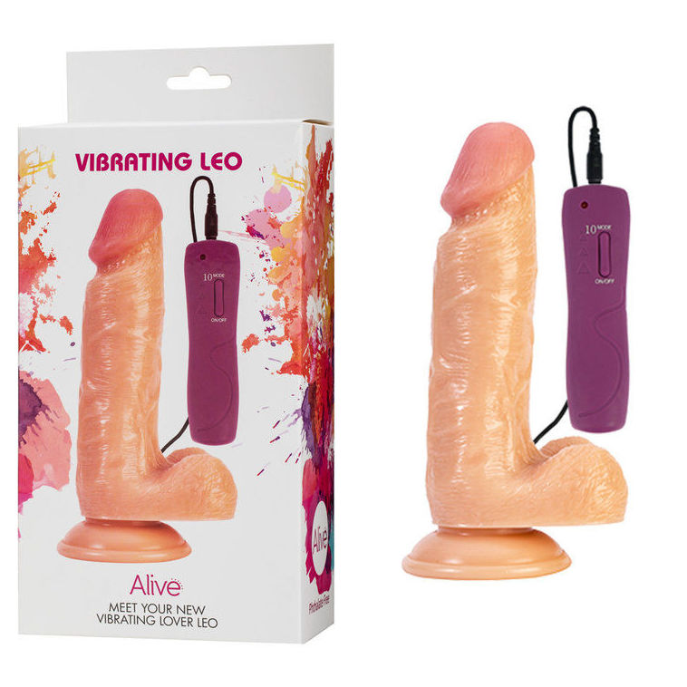 VIBRATING LEO ALIVE 17 CM