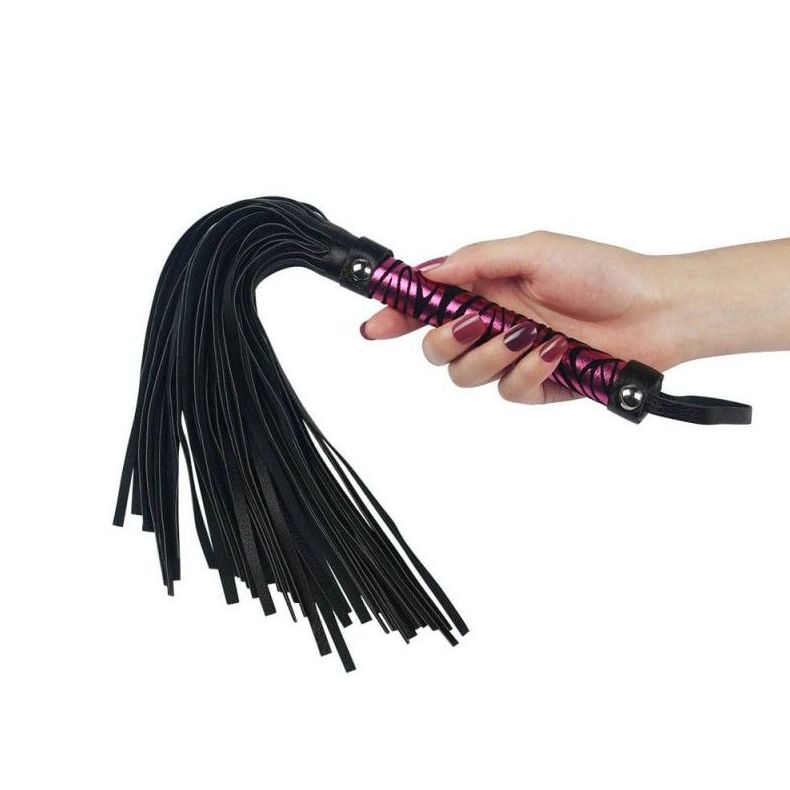 LATIGO WHIP ME CEBRA MORADO -agotado-