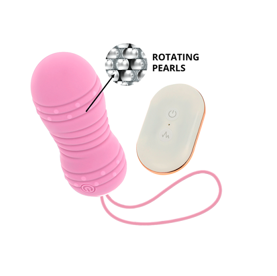 OHMAMA HUEVO ROTACION USB ROSA