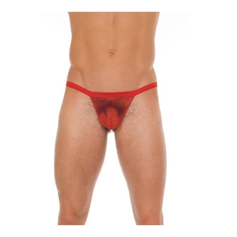 TANGA AMORABLE ROJO TALLA UNICA