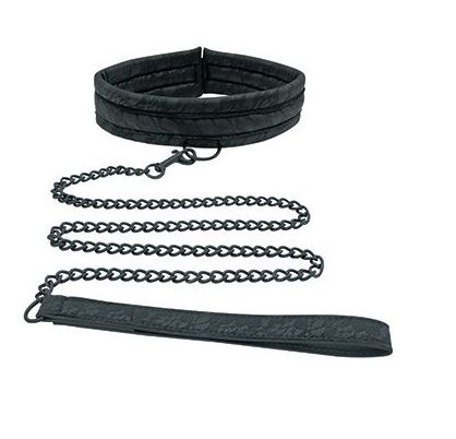 COLLAR LACE AND LEASH