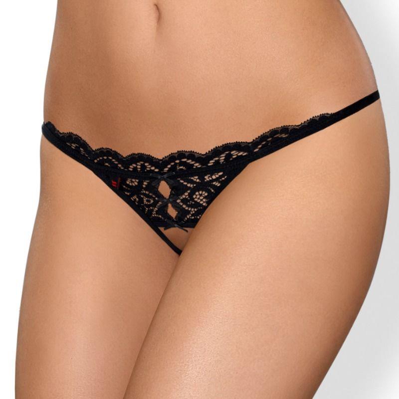 TANGA AIERTO NEGRO L-XL LC831-THC-1