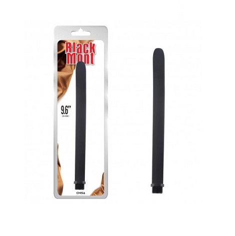 DUCHA ANAL SILICONA 24,5 CM BLACK MONT