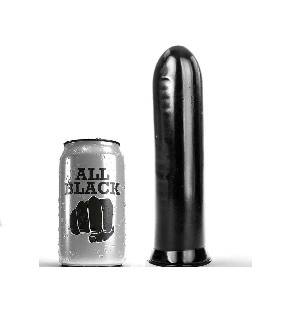 ALL BLACK DILDO 19 X 4,5 CM