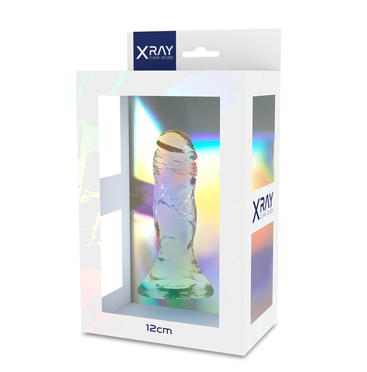 CLEAR DILDO XRAY 12 CM