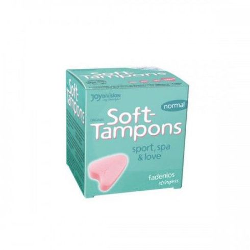 SOFT TAMPONS 3 UN.