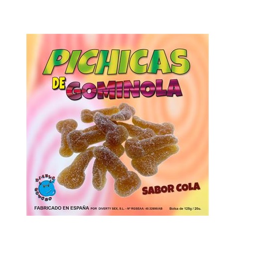 PICHICHAS GOMINOLA COLA 125 GRS