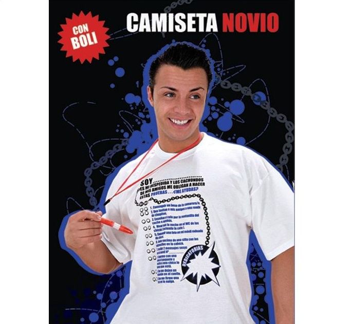 CAMISETA NOVIO -OFERTA-