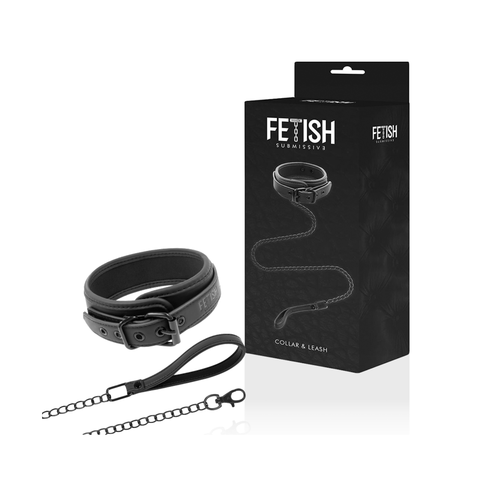 COLLAR Y CADENA FETISH SUBMISSIVE