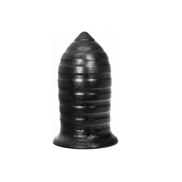 ALL BLACK PLUG ANAL 16 CM