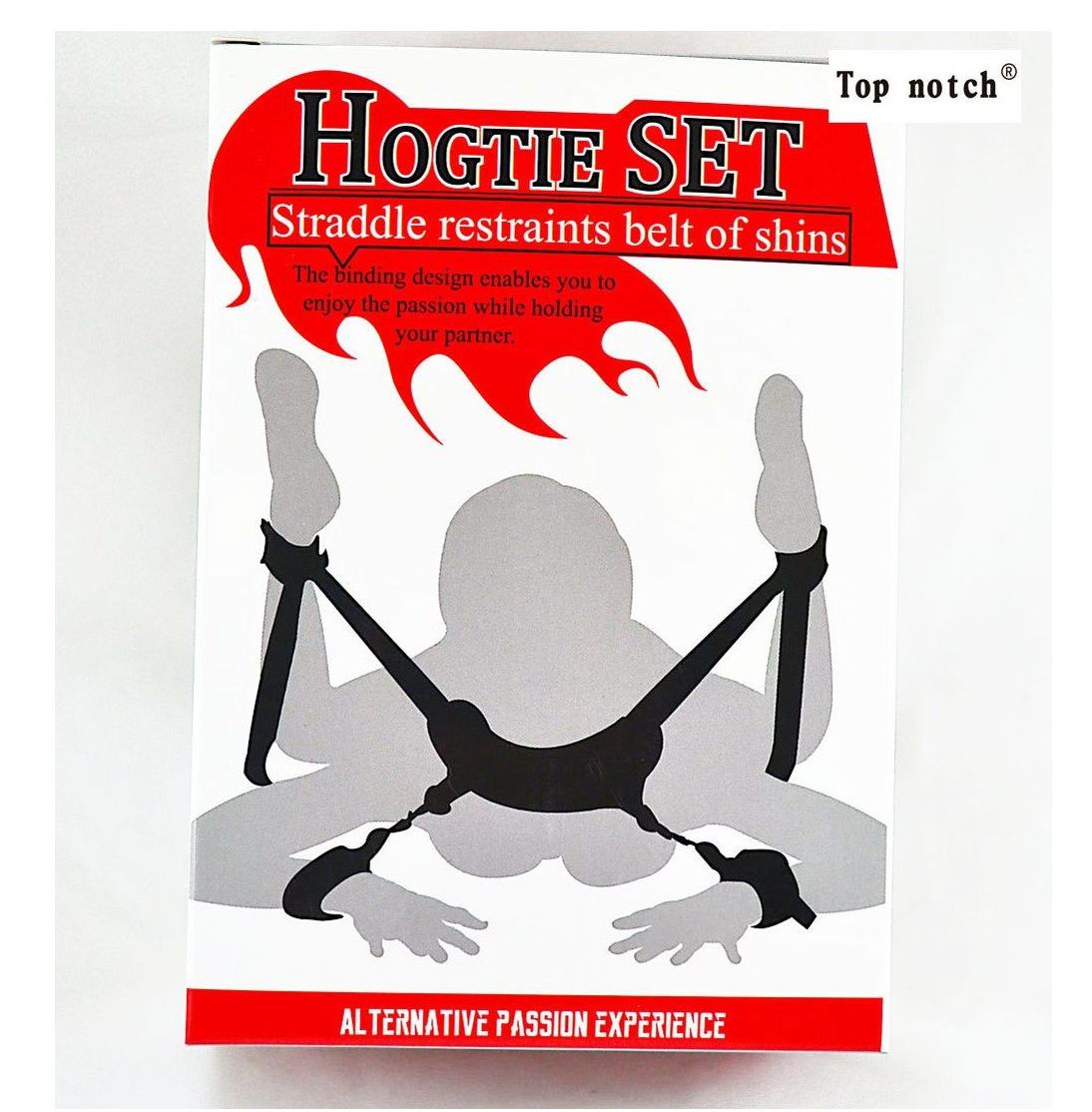 SET HOGTIE ATADURA CUELLO,TOBILLOS,MUÑECAS 