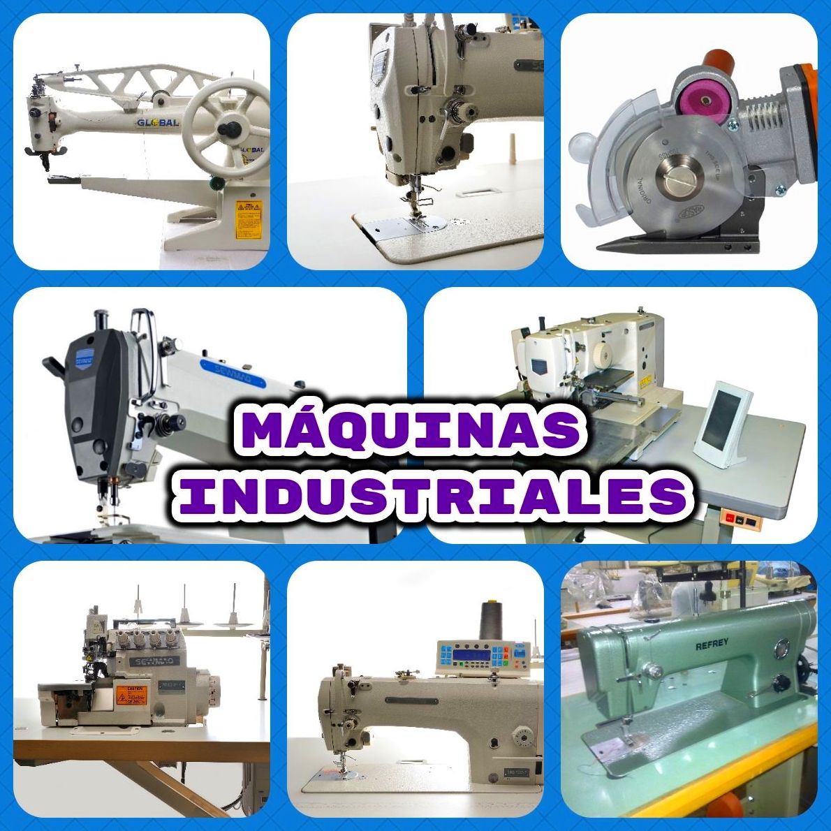 Máquinas de COSER INDUSTRIALES