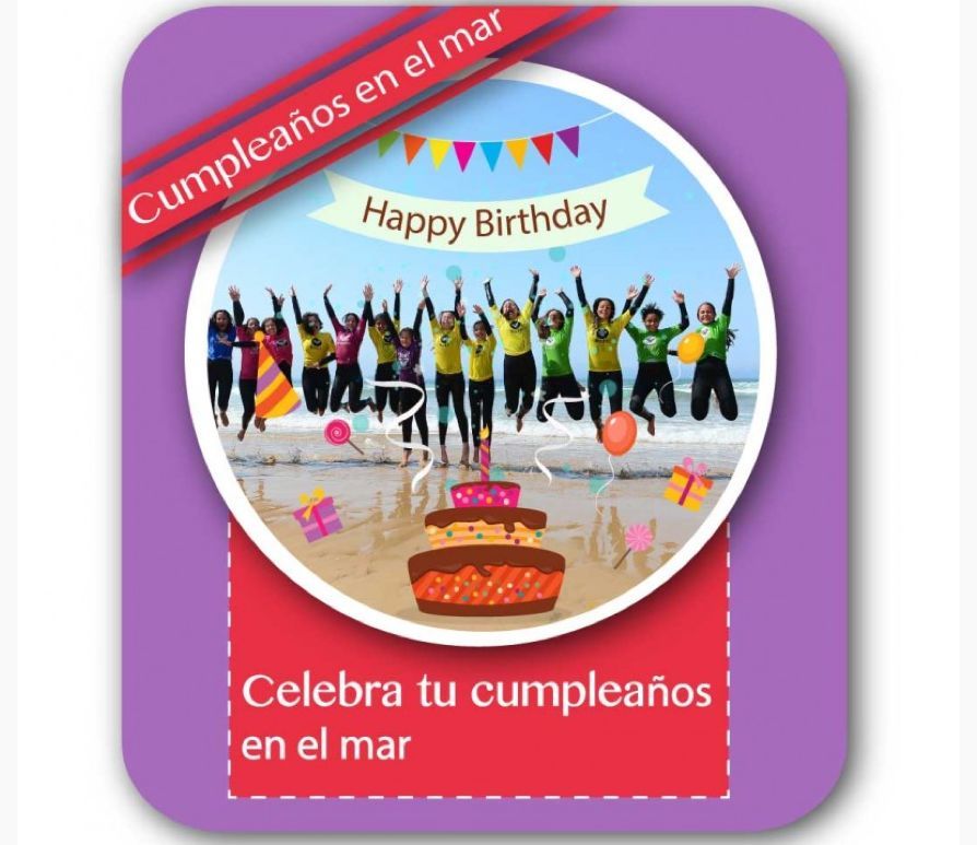 Bono "Cumpleaños en el mar"