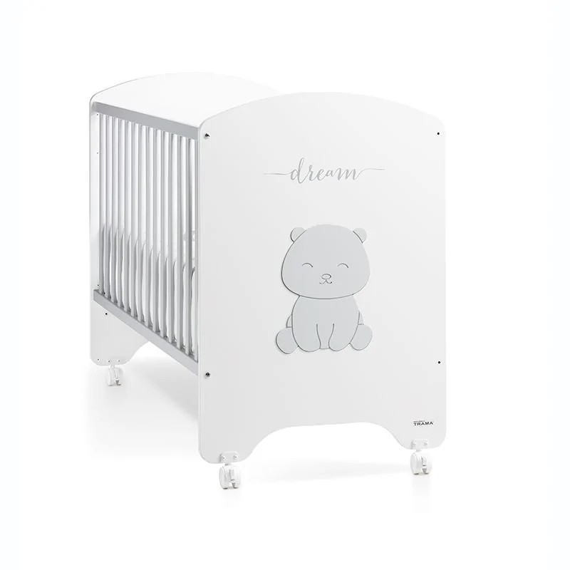 CUNA TRAMA DREAM BEAR BLANCO-GRIS