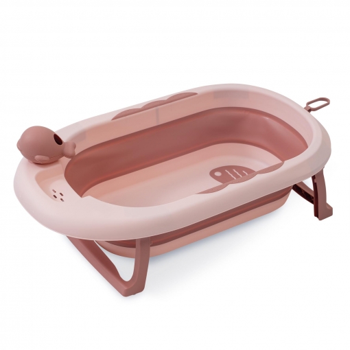 BAÑERA INTERBABY PLEGABLE ROSA BA002