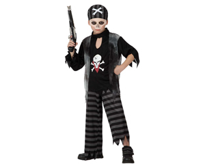 Disfraz pirata fantasma niño 10-12 años