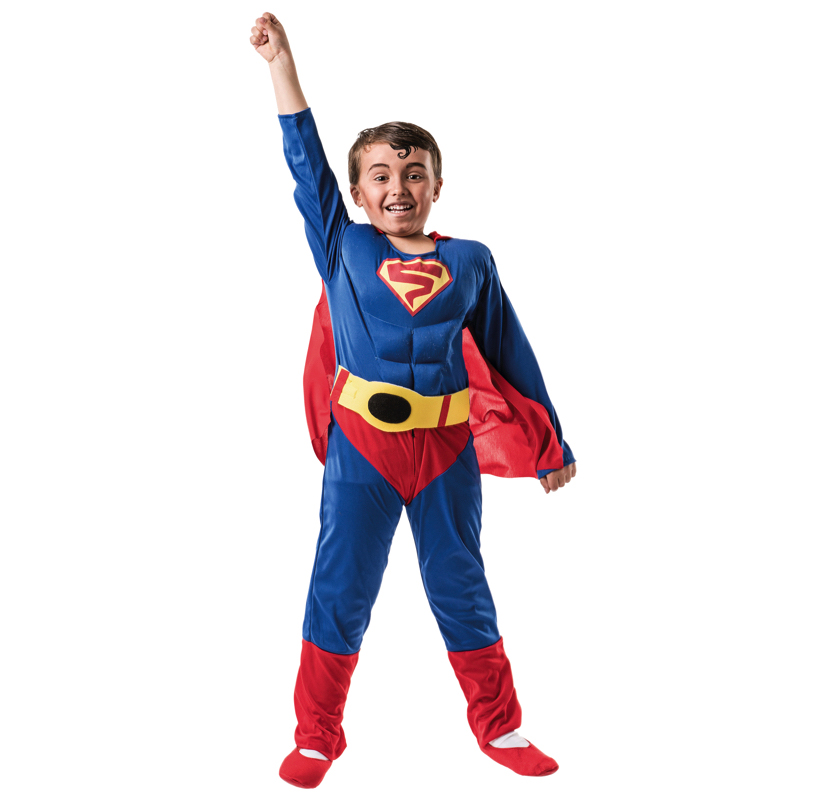 Disfraz superboy infantil 3-5 años