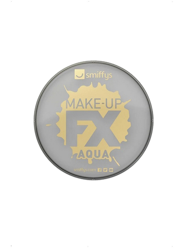 Maquillaje al agua gris