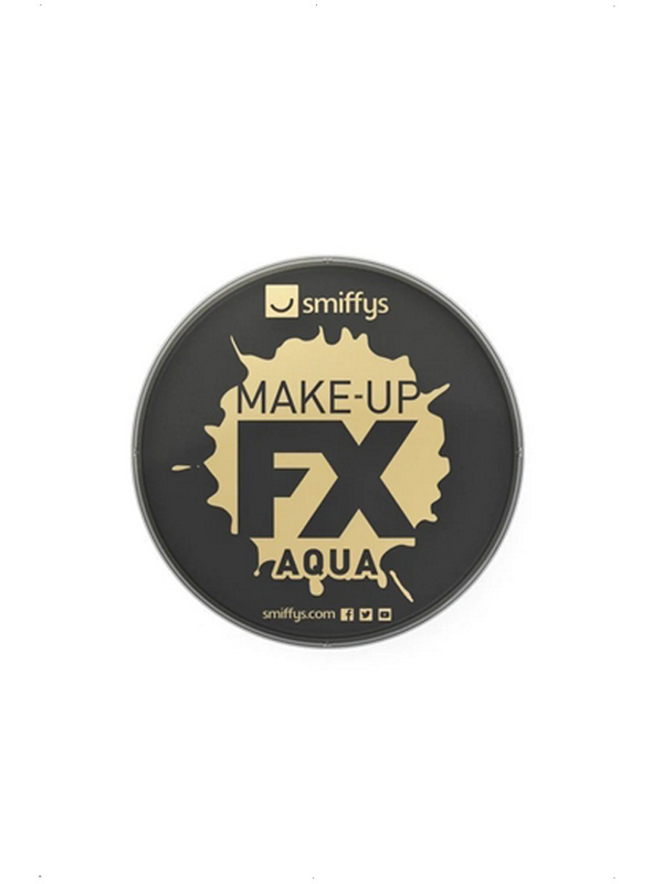 Maquillaje al agua negro