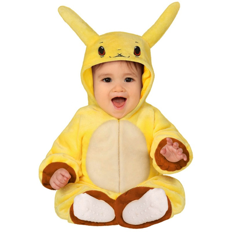 Disfraz pokémon Pikachu bebé 18-24 meses
