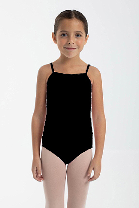 Maillot básico poliamida tirante fino infantil