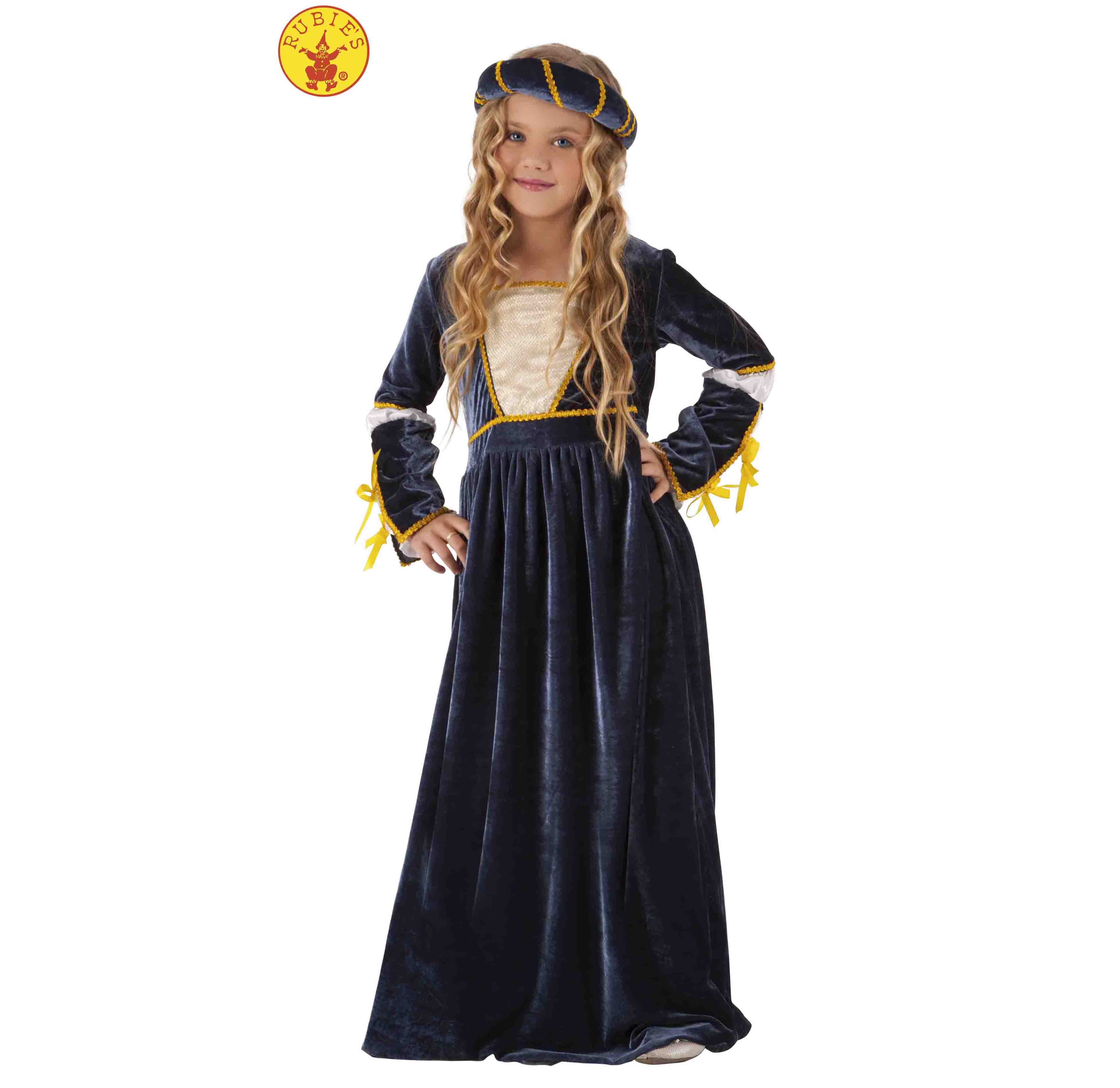 Disfraz medieval Julieta 5-7 años