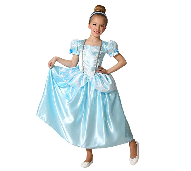 Disfraz princesa azul cenicienta 10-12 años