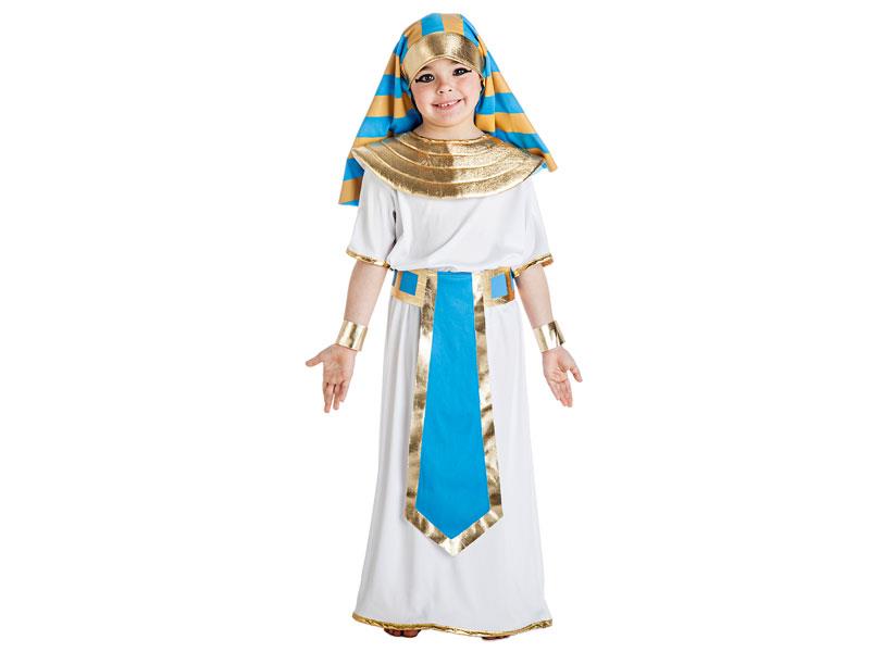 Disfraz egipcio azul 3-4 años