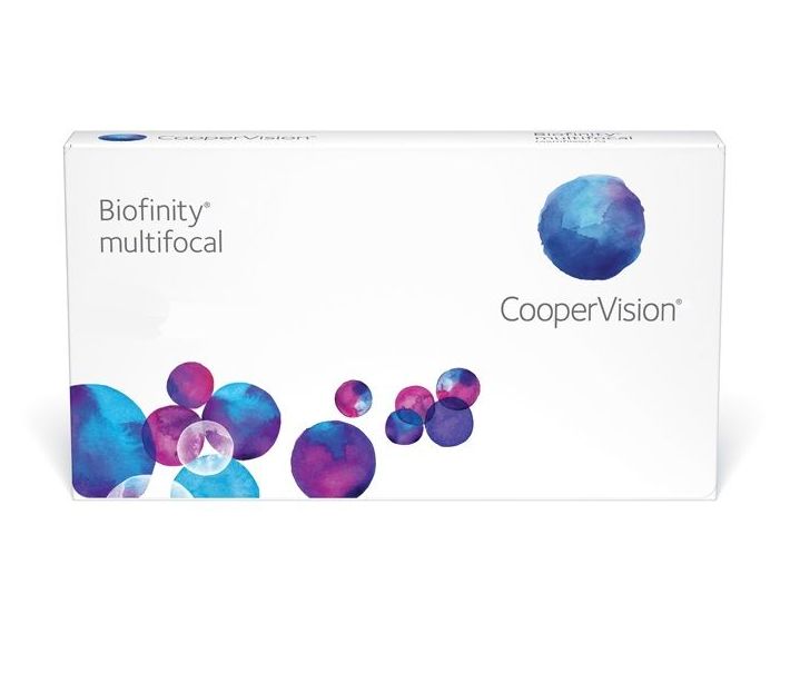 LENTES DESECHABLES BIOFINITY MULTIFOCALES ESFÉRICAS (uso mensual)