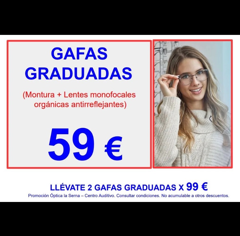 GAFAS MONOFOCALES desde 59€