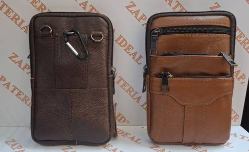 Porta-móvil piel grabada