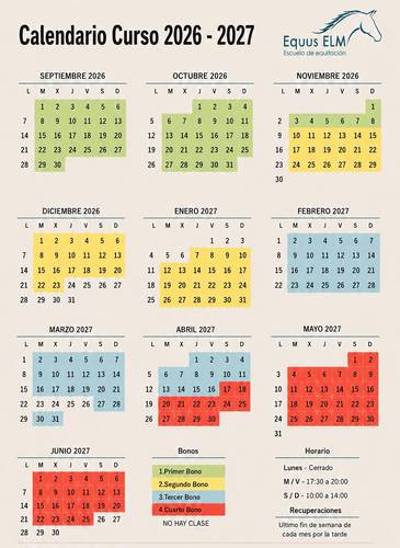 CALENDARIO