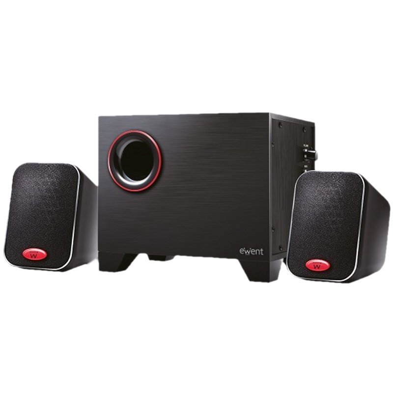 EWENT EW3505 Altavoces 2.1 Negro 15W