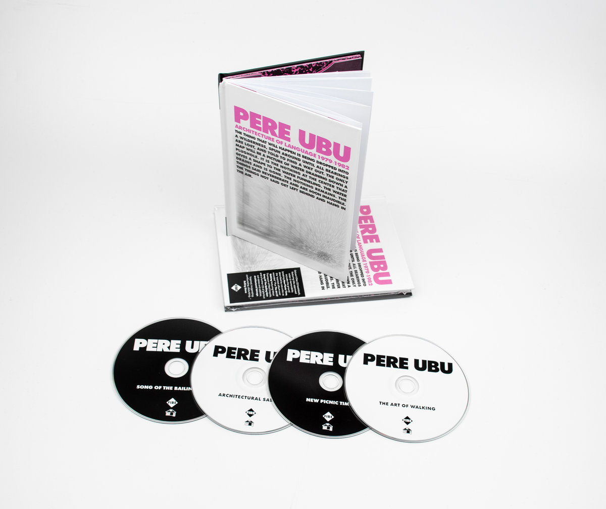 PERE UBU - ARCHITECTURE OF LANGUAGE: 1979-1982 (4 cd + 1 Libro)