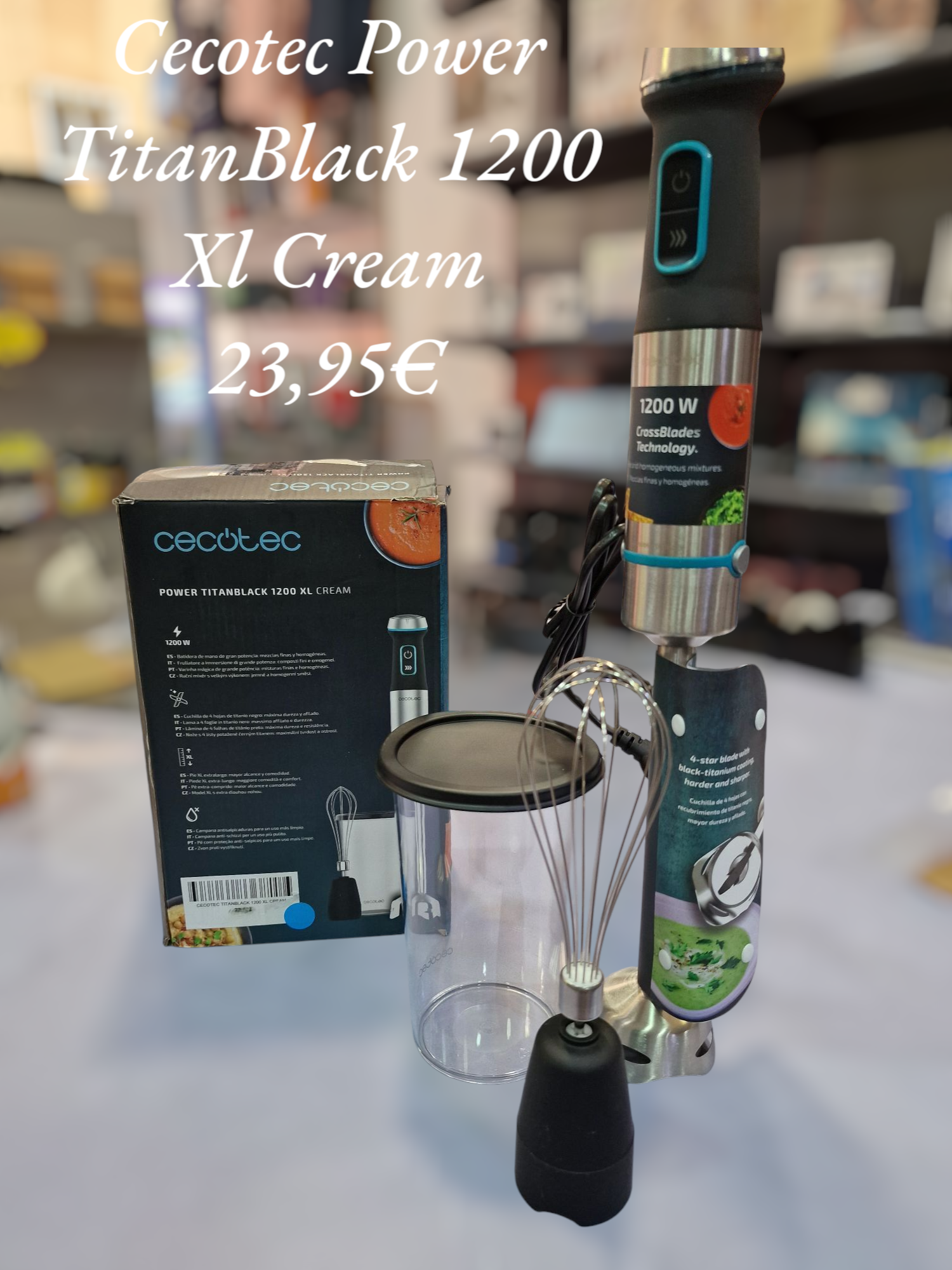 Power Titan Black 1200 XL Cream