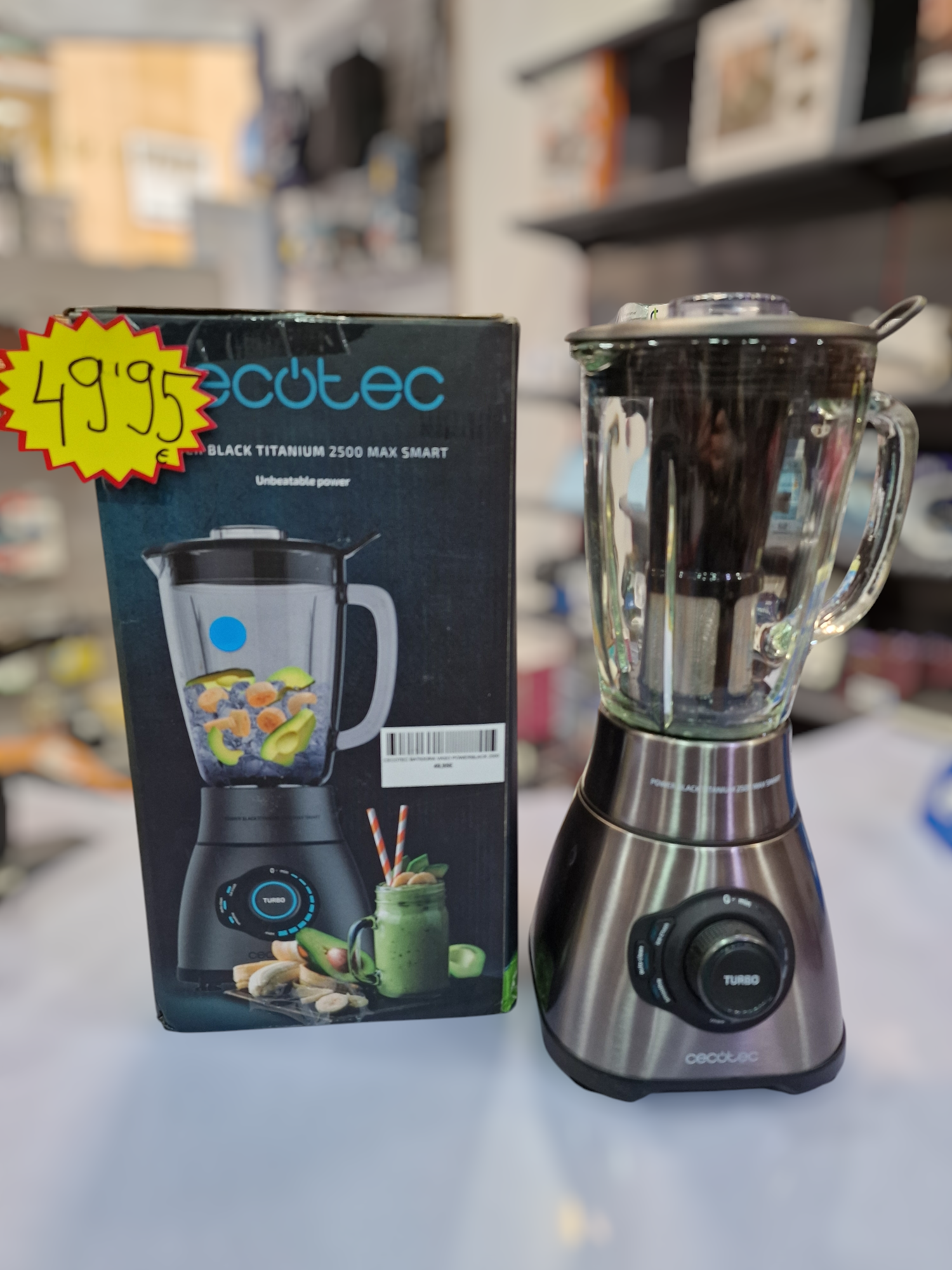 Cecotec PowerBlack Titanium 2500 Max Smart